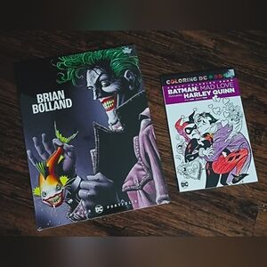NWT 2pc Bundle Of Harley And Joker Books